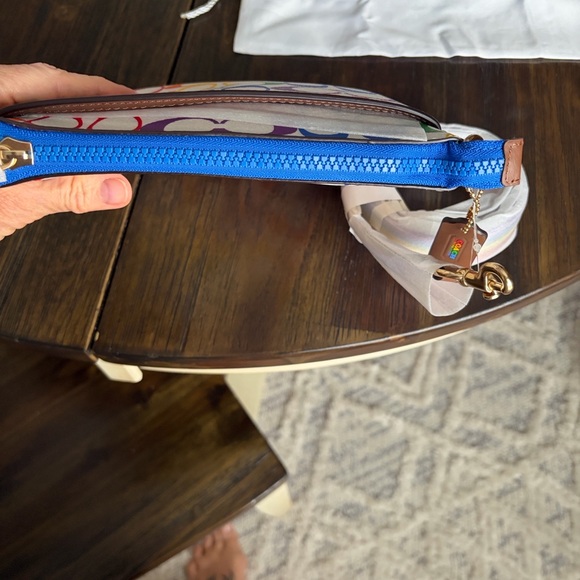 Coach Jes From the Pride Collection Crossbody in Rainbow Signature canvas - Picture 3 of 10